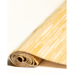 Natte Bambou Latte Coupée 20mm sur Tissu