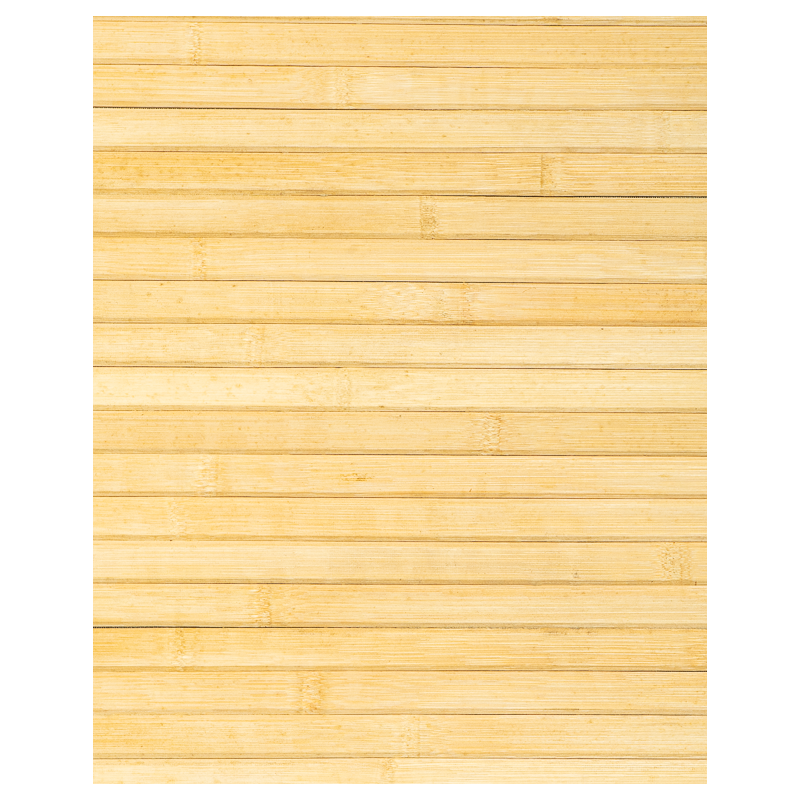 Natte Bambou Latte Droite 20mm sur Tissu