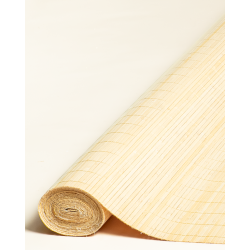 Natte Bambou 7mm sur Tissu 180cmx500cm