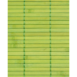 Natte Bambou 7mm Vert Anis sur Tissu