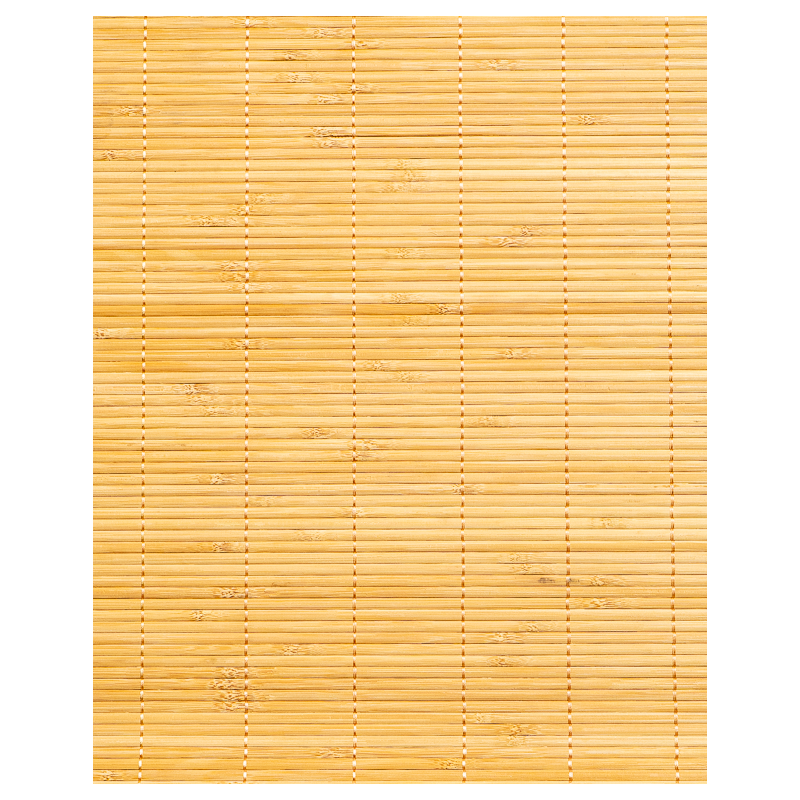 Tatami Bambou 4.5mm Fumé sur Tissu 