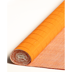 Tatami Bambou 4.5mm Orange sur Tissu