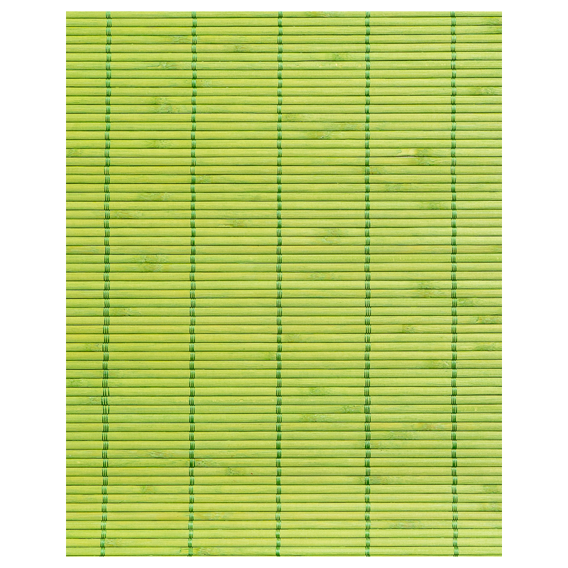 Tatami Bambou 4.5mm Vert Anis sur Tissu