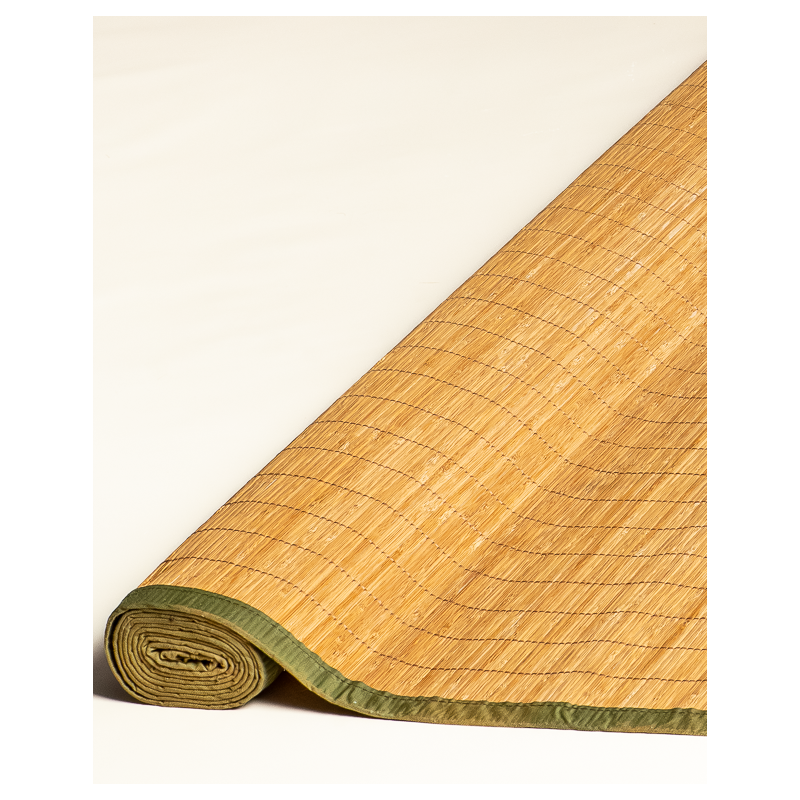 Tapis Bambou Marron