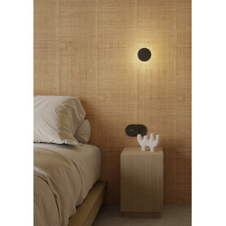 Natural & Amber Two-Tone Raffia Wall Covering