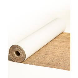 Natural & Coconut Two-Tone Raffia Wall Covering