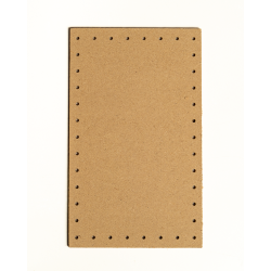 Plywood back rectangular