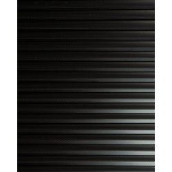 Store Alu Microperforé Noir latte 25mm