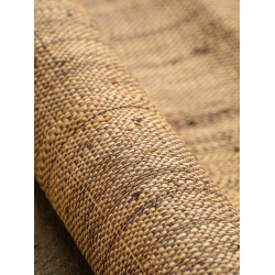 Tissage Raphia Bicolore Maille Fine-Naturel & Cocotier