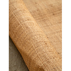 Tissage Raphia uni Maille fine-Ambre