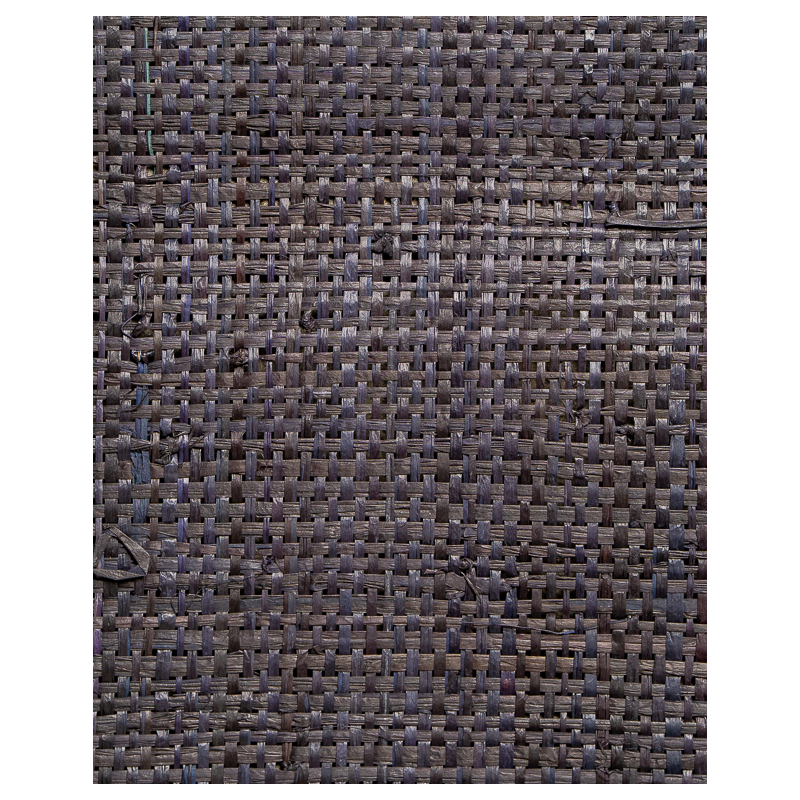 Tissage Raphia Uni Maille Fine-Indigo
