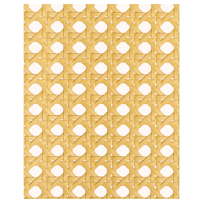 Cannage Français Papier 1/2 Maille