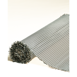 Cannage Francais Papier 1/2 Maille Noir et Blanc