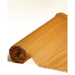Cannage Francais Papier 1/2 Maille Caramel