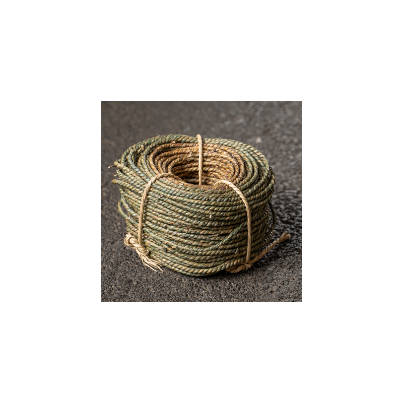 Cordon Végétal Torsadé Anthracite 2.5/3mm 