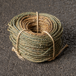 Cordon Végétal Torsadé Anthracite 2.5/3mm 