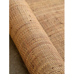 Tissage Raphia Bicolore Maille Fine-Naturel & Cocotier
