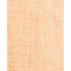Tissage Raphia chevron- Naturel et Ambre