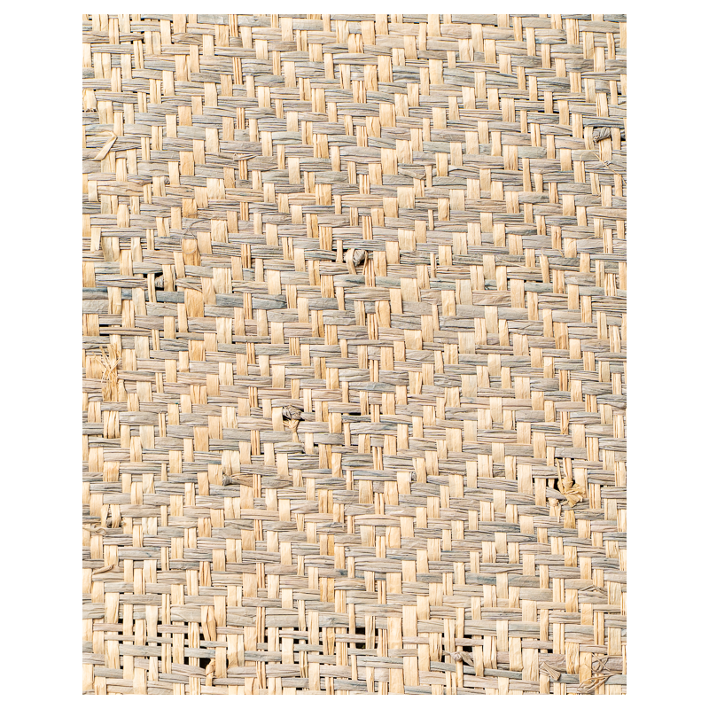 Natural & Linen Herringbone Fine Raffia Weaving for decoration 