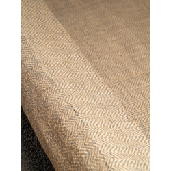 Tissage Raphia Chevron-Naturel et Lin