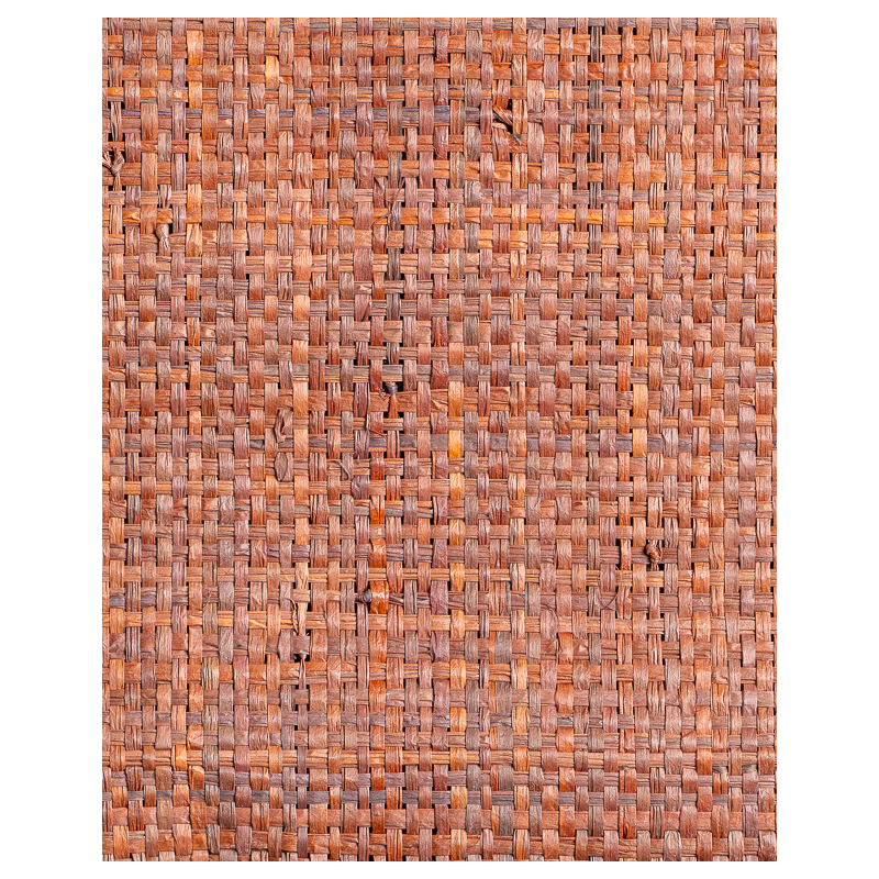 Mahogany Natural Rafia weaving for wall covering