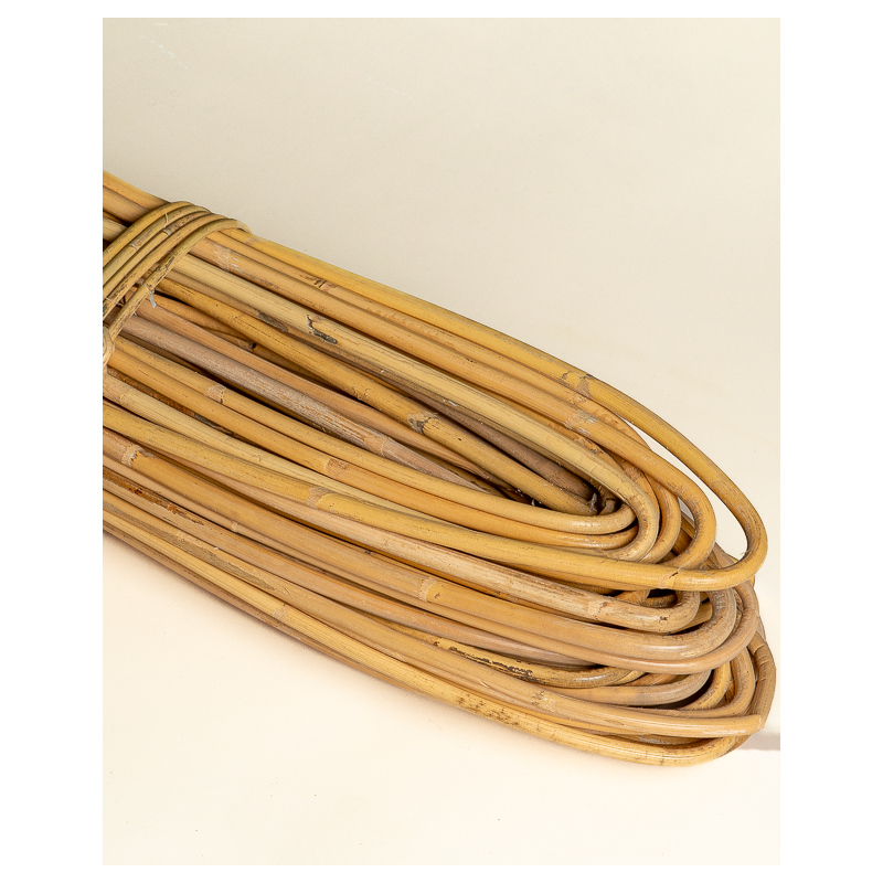 Rotin Naturel Poluet Blanc