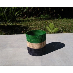 Black raffia