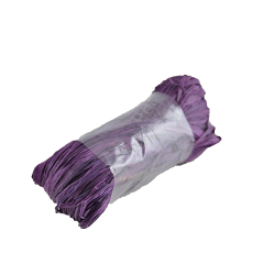 Purple raffia