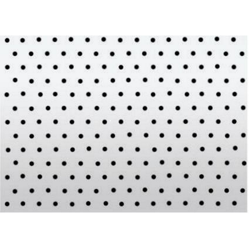  Micro Perforated Aluminum Blind 25mm, White
