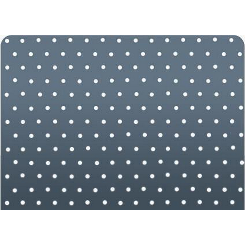 Micro Perforated Aluminum Blind 25mm, Charcoal
