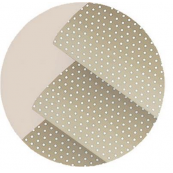 Micro Perforated Aluminum Blind 25mm,  Taupe