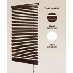 Wood Blind slat  35mm, Clear Beech