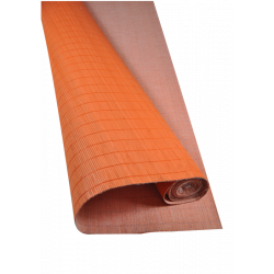 Orange Tatami Bamboo mat 4.5 mm Glued on textile