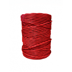 Red Paper Yarn  Ø 4.5-5mm