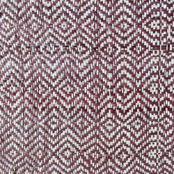 Raffia Rabane Langarana Bordeaux Diamond  width 120cm