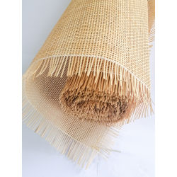 Square Mesh Open  Rattan cane Webbing Natural 2x2.2mm