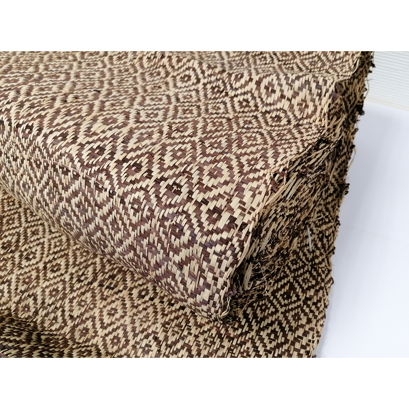 Raffia Rabane Langarana Brown Diamond  width 120cm