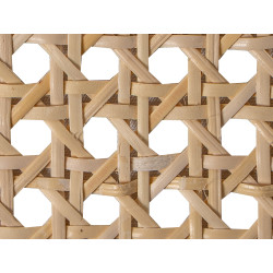 1/2 Mesh Cane Webbing Natural Weller