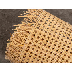 1/2 Mesh Cane Webbing Natural Weller