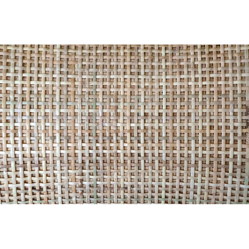 Square Mesh Open Rattan cane Webbing  2,5x2.5mm Wabi Sabi
