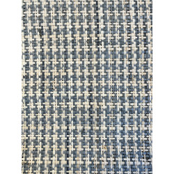 Rabane Raphia Langarana Pied de Poules Gris