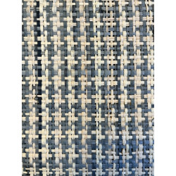 Rabane Raphia Langarana Pied de Poules Gris