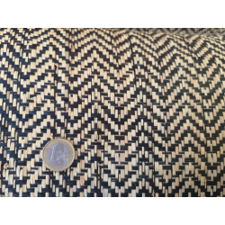 Tissage Rabane Langarana Zig Zag Noire