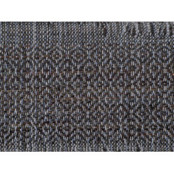 Rabane Raffia Langarana Black Cotton