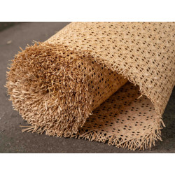 Cannage Français Rotin 1/2 Maille  Naturel Croisé 1°Choix 