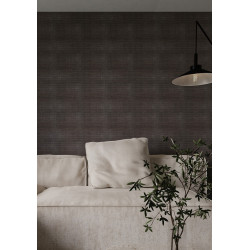 Tissage Raphia Bicolore Maille Fine-Naturel & Indigo