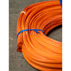 Orange flat oval core 