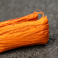 Raphia couleur Orange
