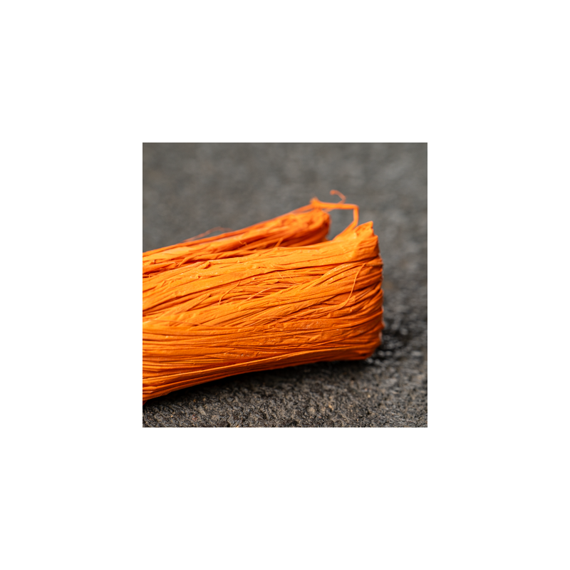 Raphia couleur Orange