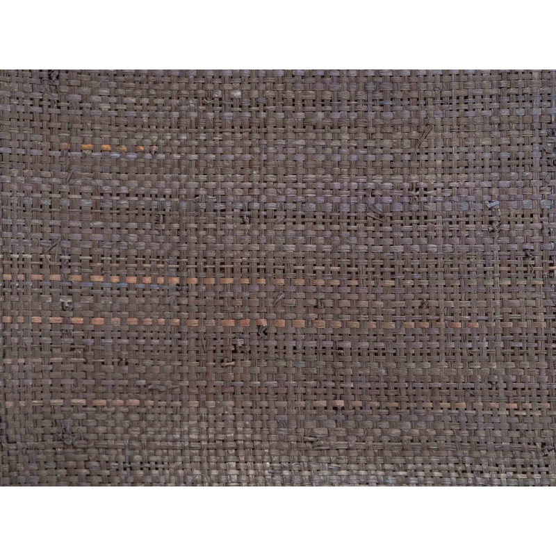 Plain Indigo Fine Raffia Weaving